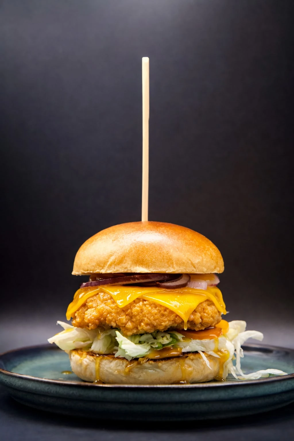 Burger au poulet — photo du restaurant
